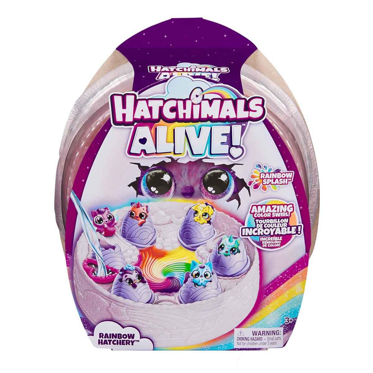 Viveiro Arco-Íris Com 6 Ovos Surpresa - Hatchimals Alive!