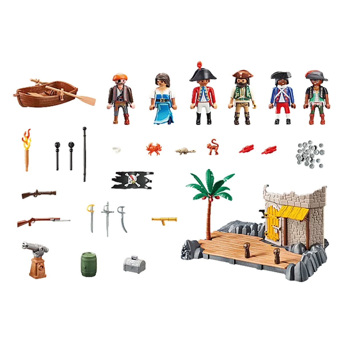 Playmobil - Ilha Dos Piratas - My Figures 70979