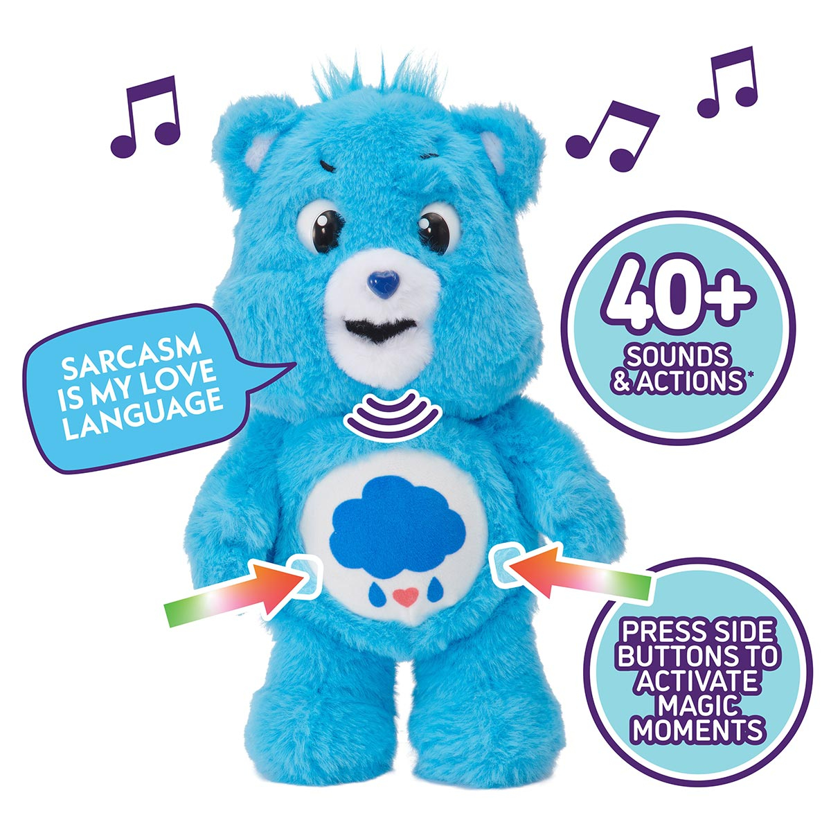 Pelúcia Interativa Zangadinho - Puppetronics Ursinhos Carinhosos Pelúcia Interativa Zangadinho - Puppetronics Ursinhos Carinhosos