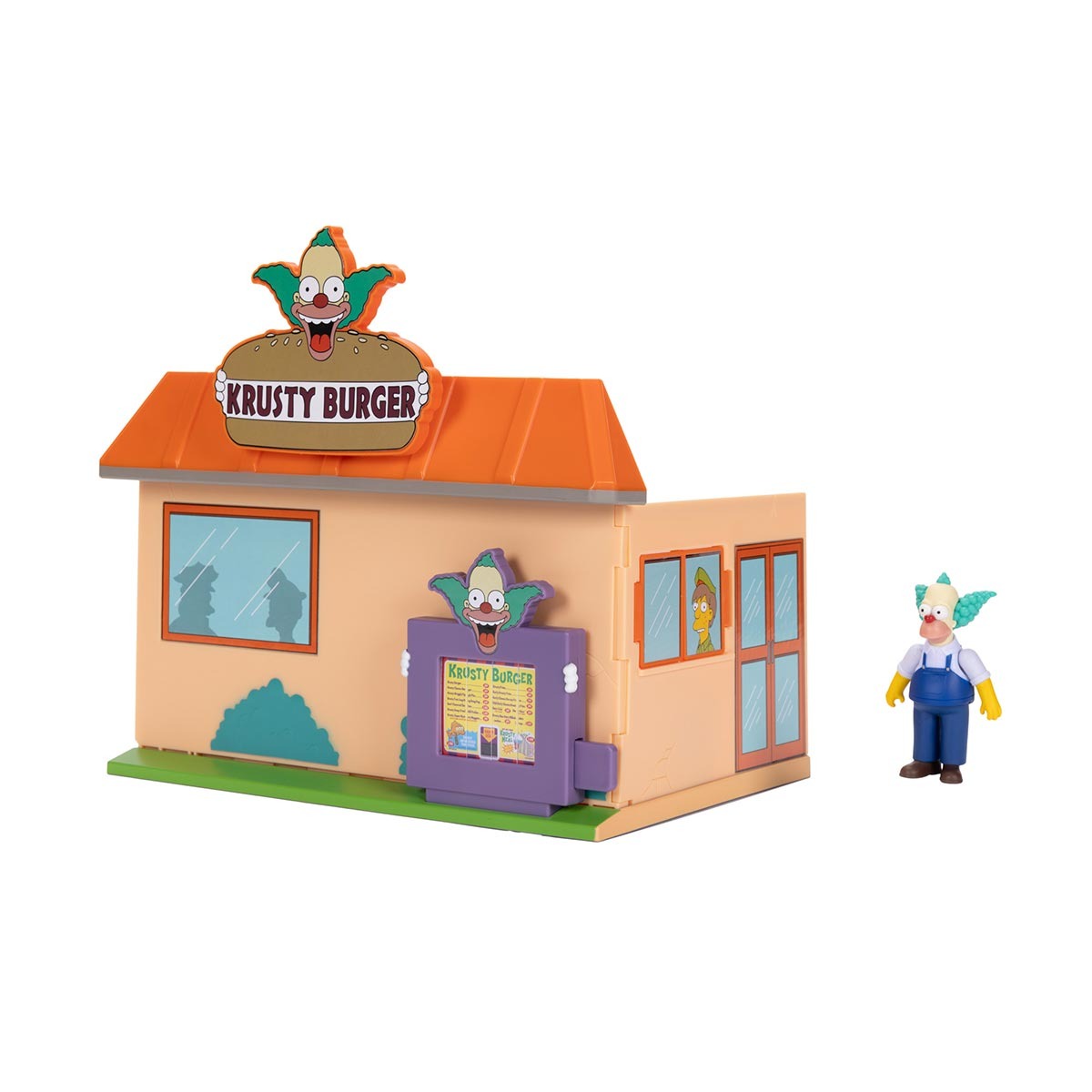Playset Diorama Krusty Burger com Boneco - Os Simpsons Playset Diorama Krusty Burger com Boneco - Os Simpsons
