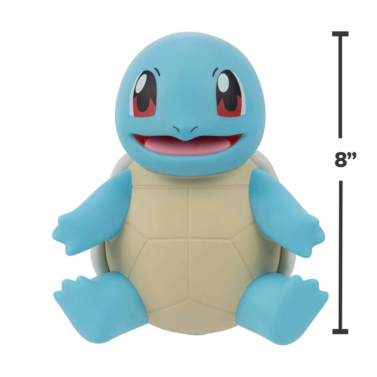 Boneco Deluxe De Vinil Squirtle De 20Cm - Pokémon