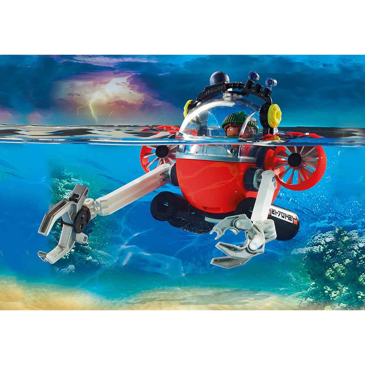 Playmobil - Expedição Ambiental Mergulho - City Action - 70142