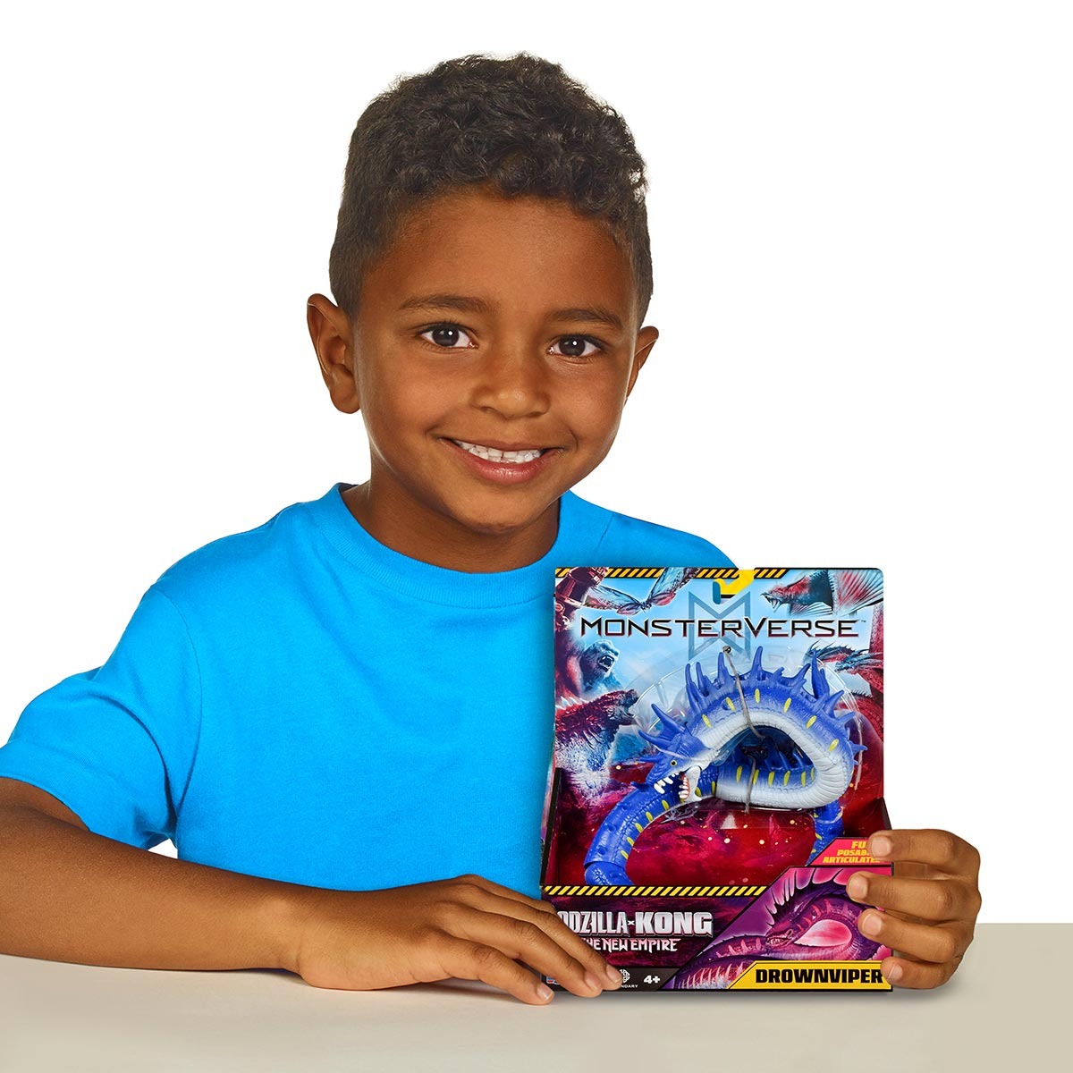 Boneco Drownviper de 15 cm - Godzilla x Kong Novo Império