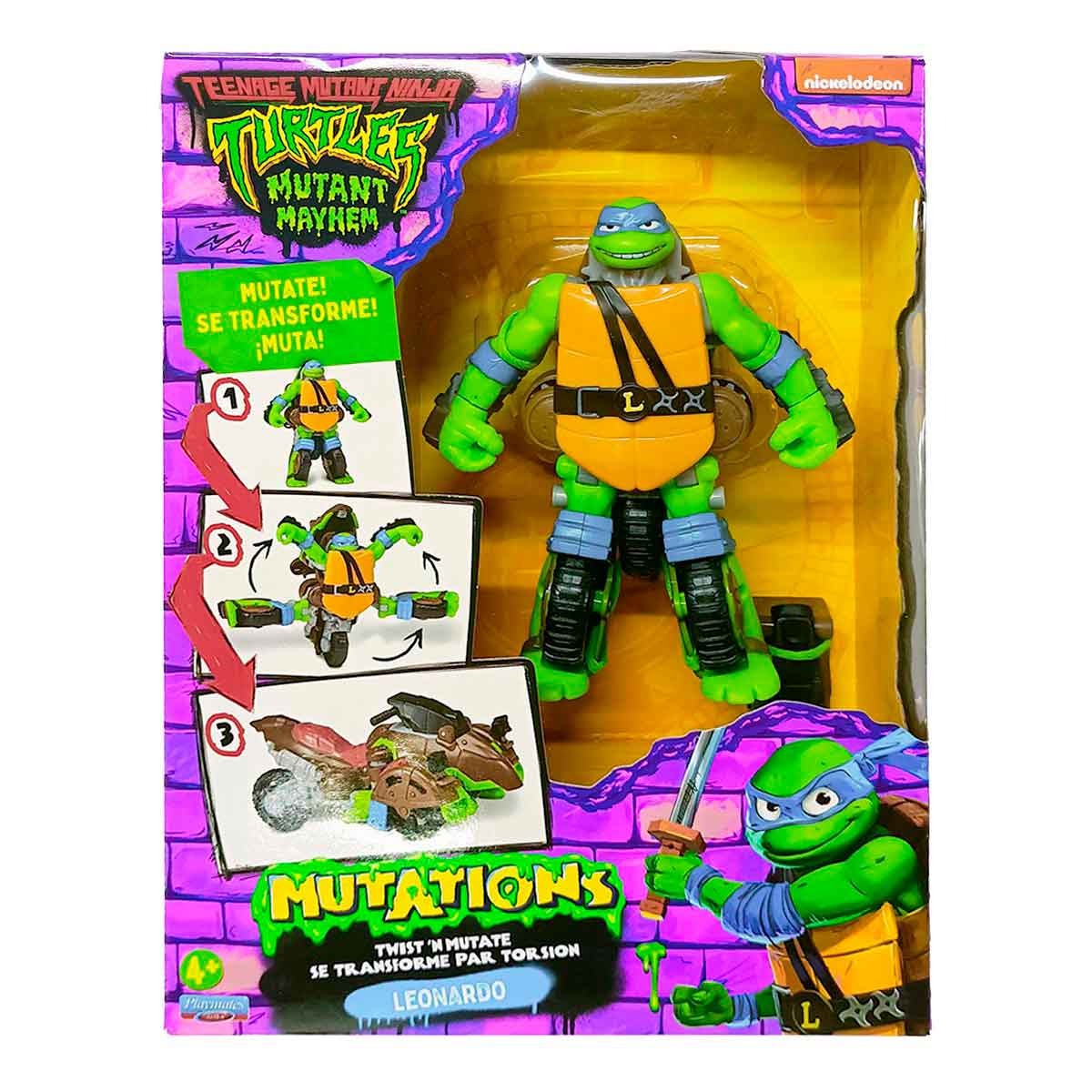 Moto Mutante Transformadora Do Leo - As Tartarugas Ninja