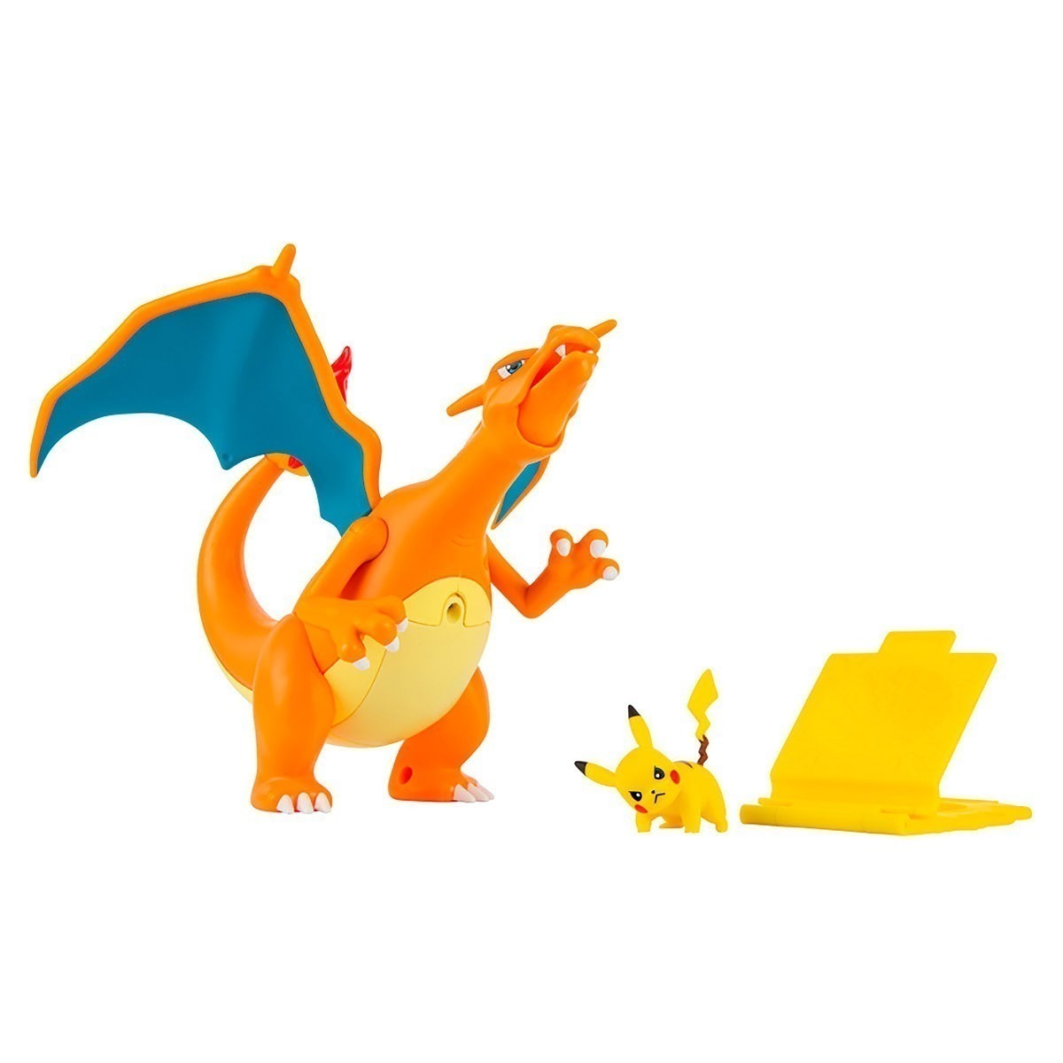 Pokemon - Figura De Luxo Chama E Voo Do Charizard