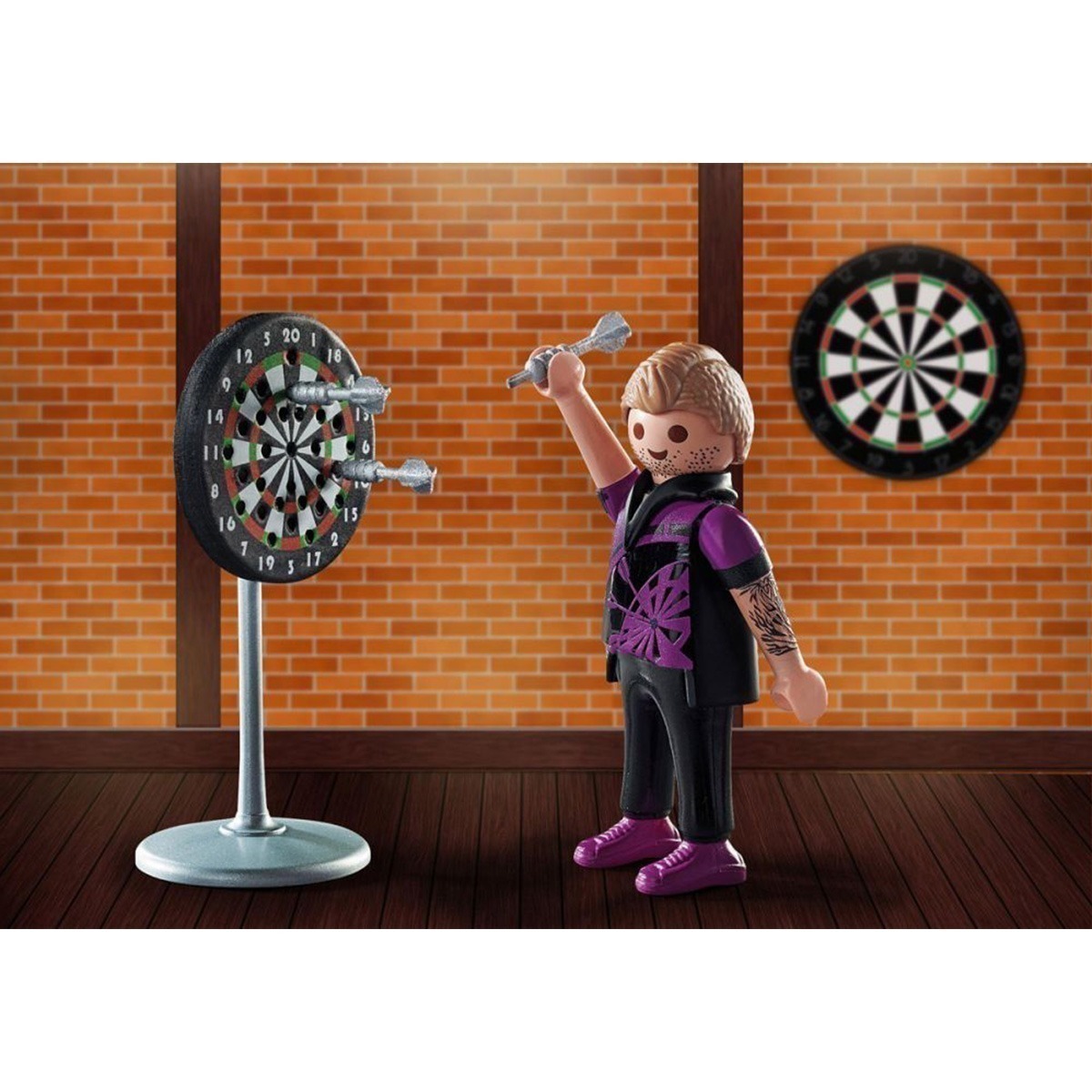 Playmobil - Jogador De Dardos - Special Plus 71165
