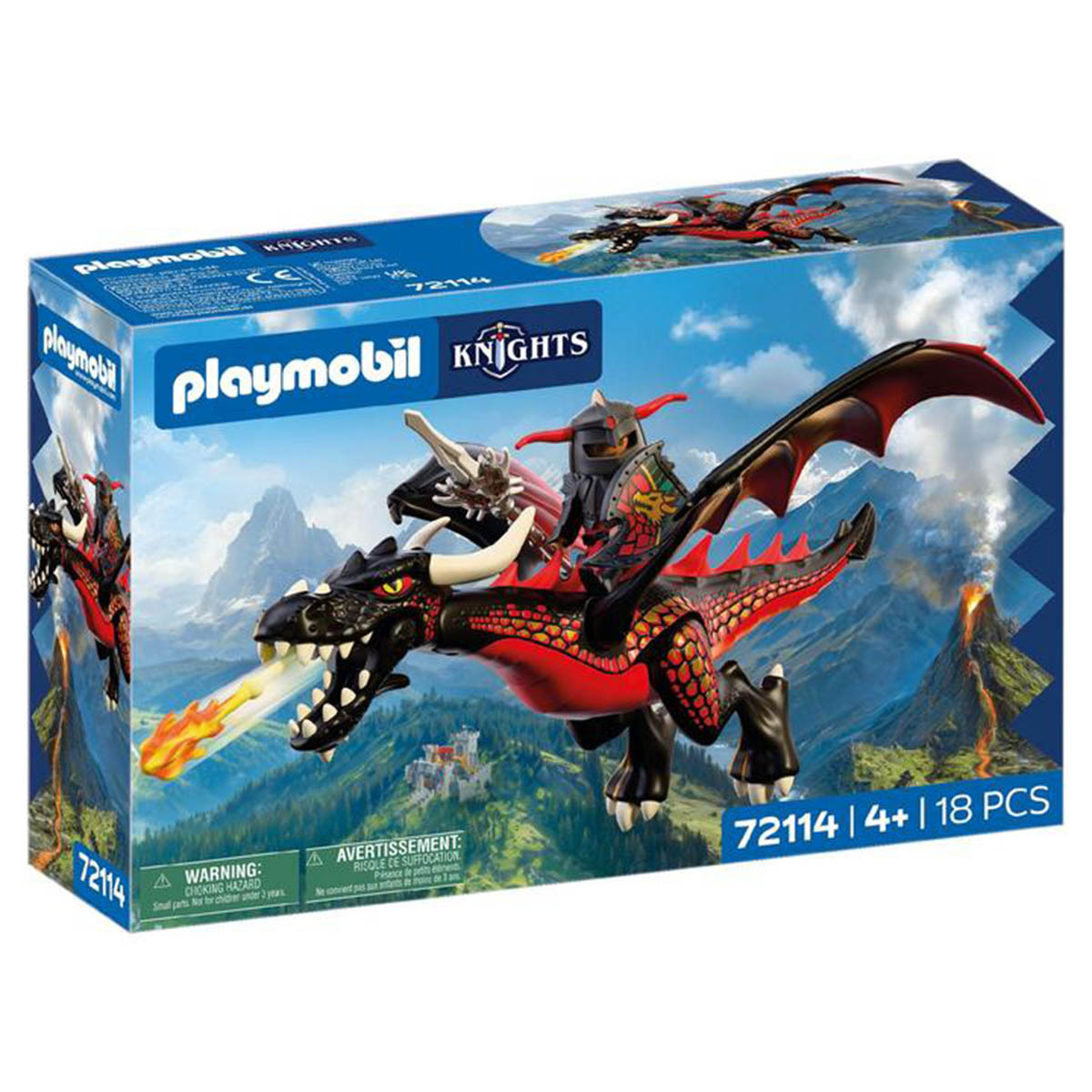 Dragão Negro - Playmobil Knights 72114