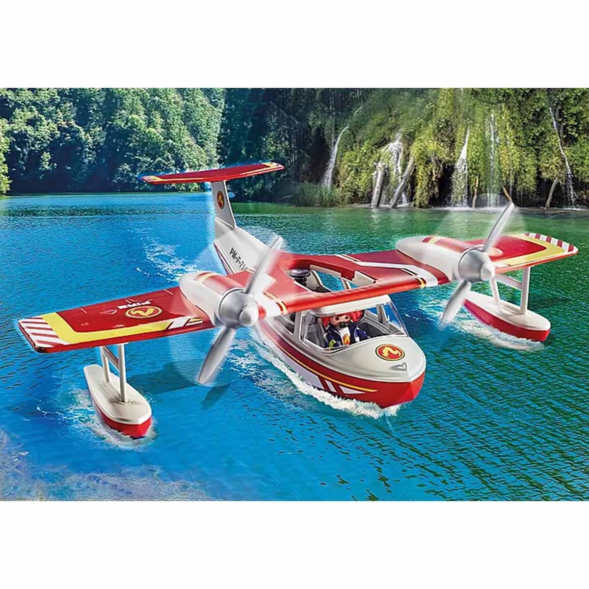 Hidroavião De Bombeiros - Playmobil Action Heroes 71463