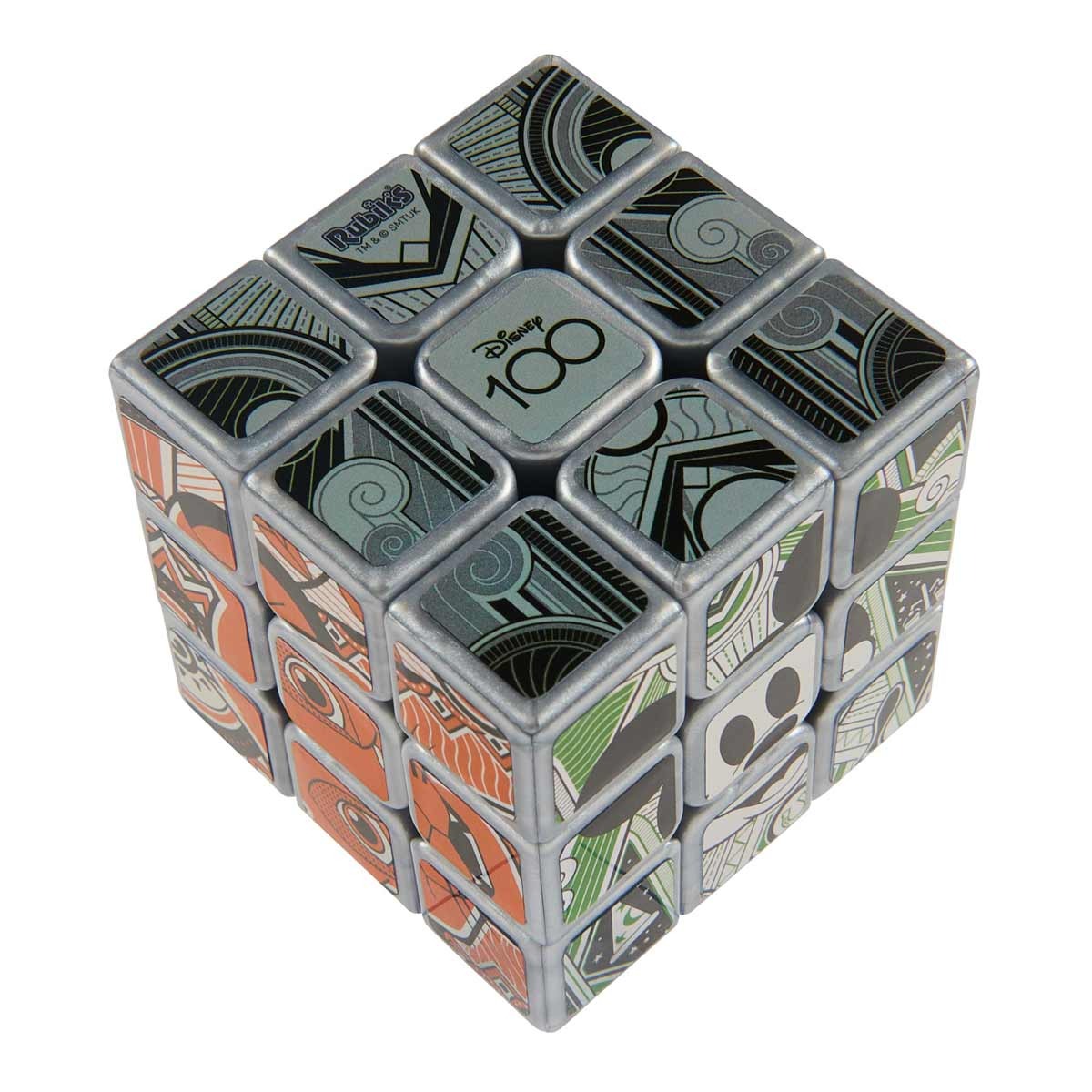 Rubik'S - Cubo Mágico Platinum 3X3 Da Disney 100 Aniversário