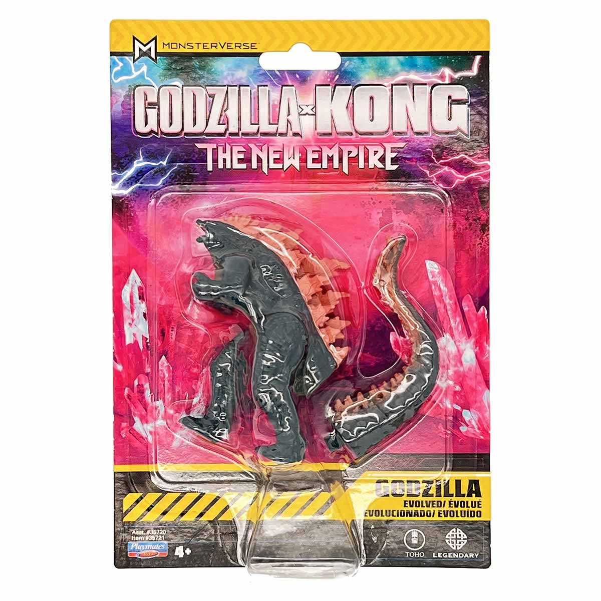 Boneco Godzilla Evoluído De 7 Cm - Godzilla Vs Kong Boneco Godzilla Evoluído De 7 Cm - Godzilla Vs Kong