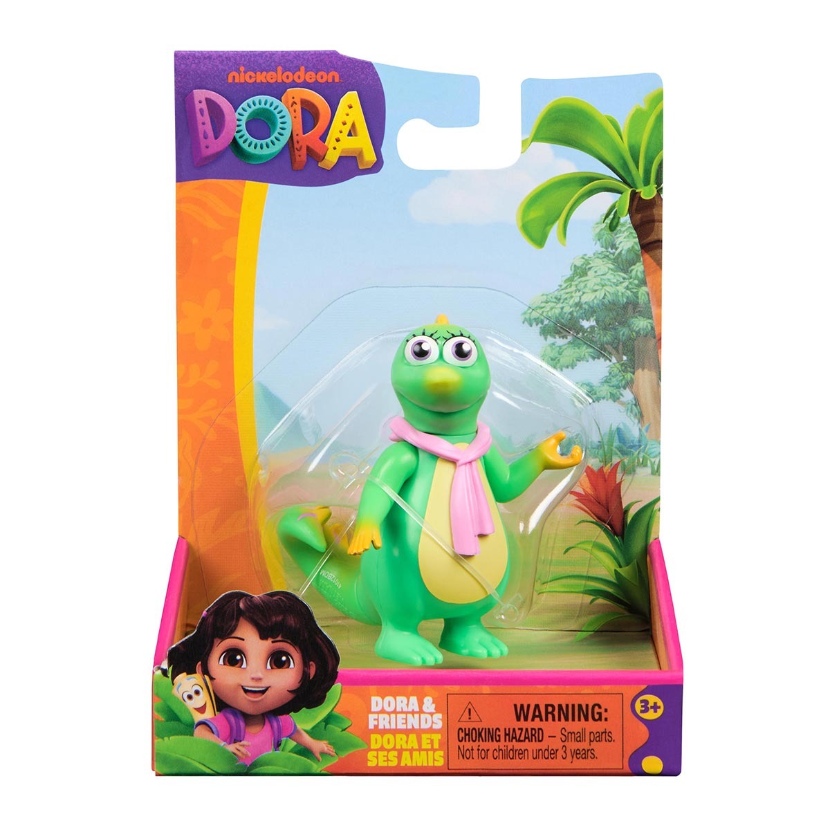 Dora Aventureira - 1 Boneco Isa A Iguana Articulado - Sunny