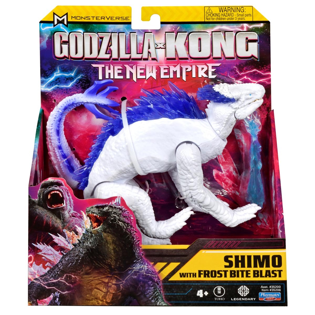 Boneco Shimo Com Explosão De Gelo 15 Cm - Godzilla Vs Kong Boneco Shimo Com Explosão De Gelo 15 Cm - Godzilla Vs Kong