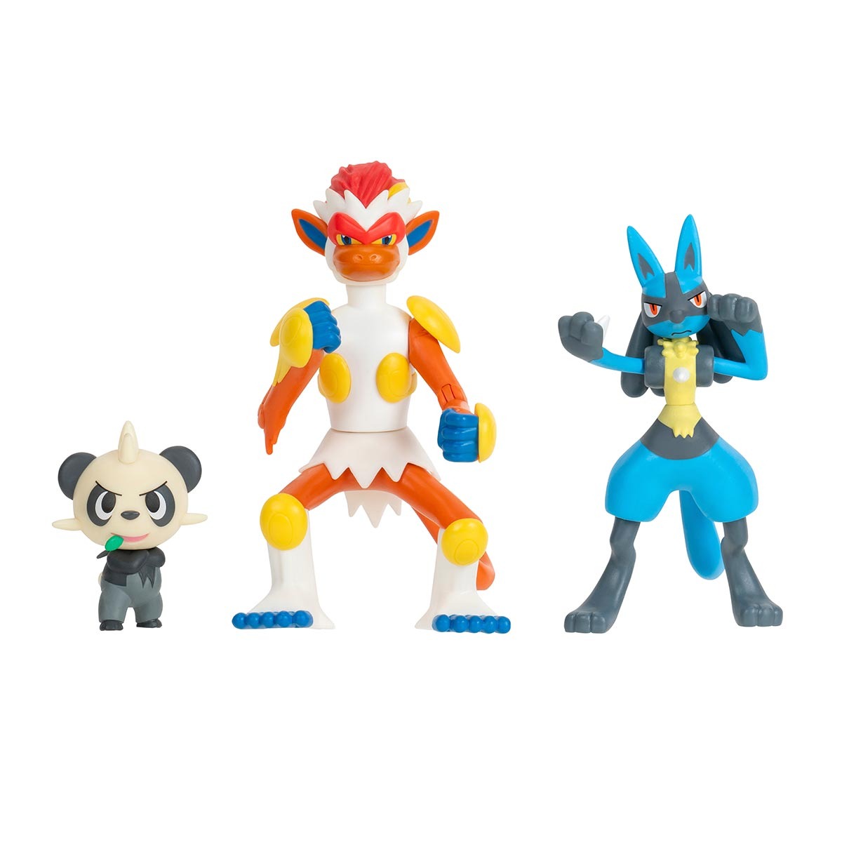 Pokemon - Multipack 3 Bonecos Tipo Lutador