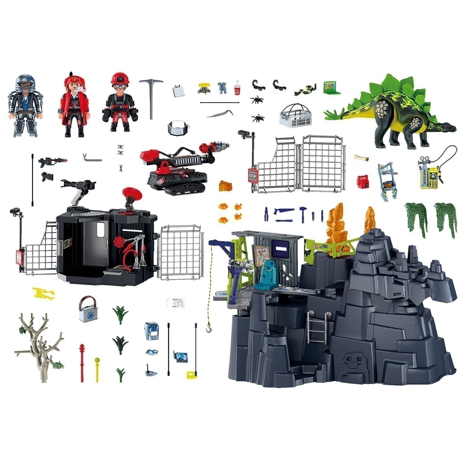 Playmobil - Rocha Dos Dinossauros - Dino Rise - 70623