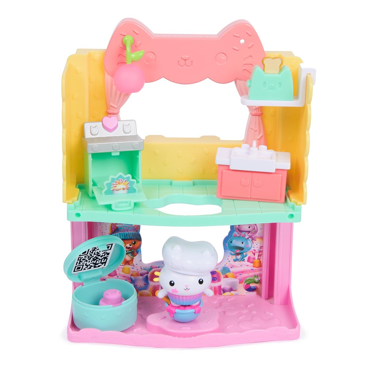 Playset Spa com Cakey Cat - Gabbys Dollhouse