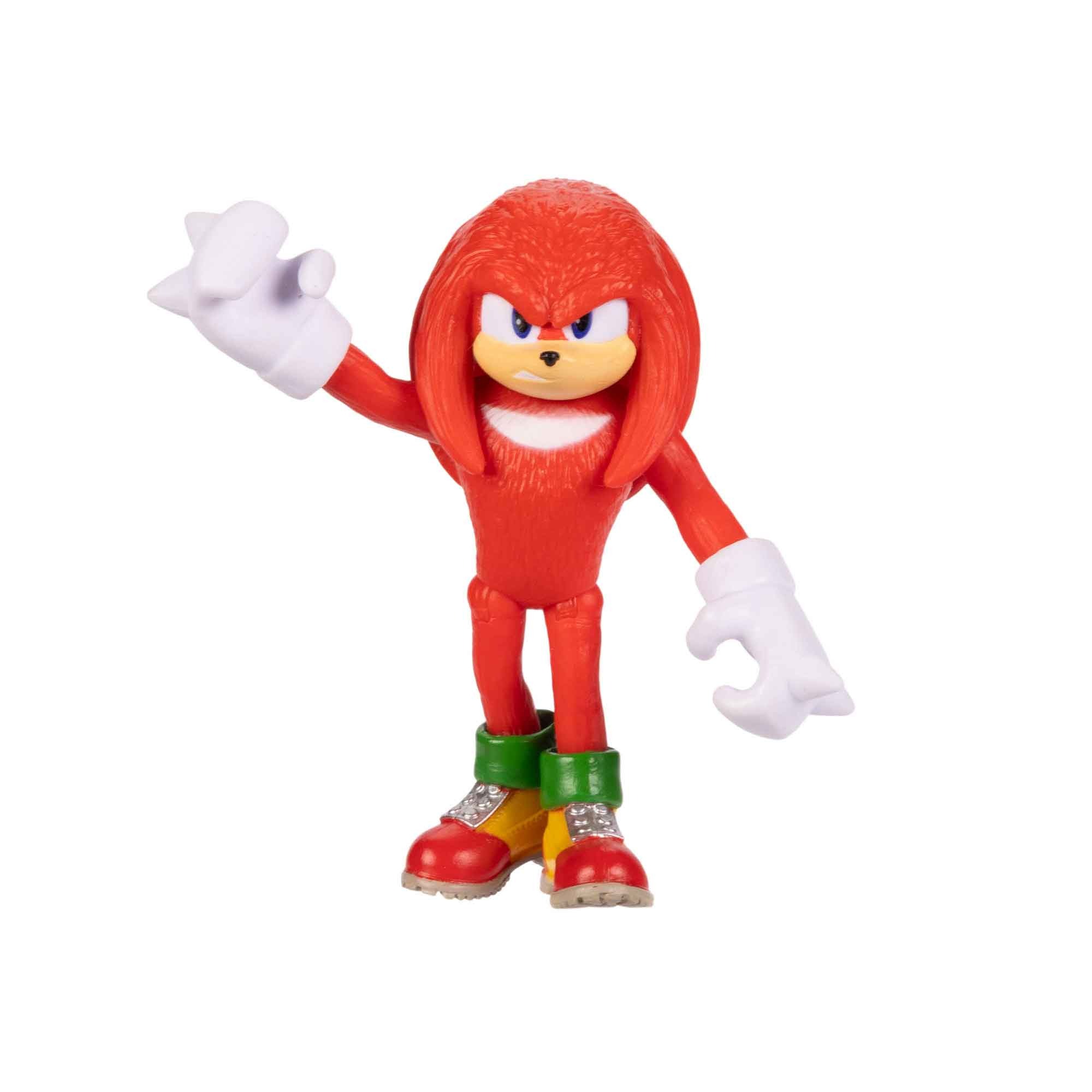 Boneco Knuckles De 6Cm - Sonic 3: O Filme
