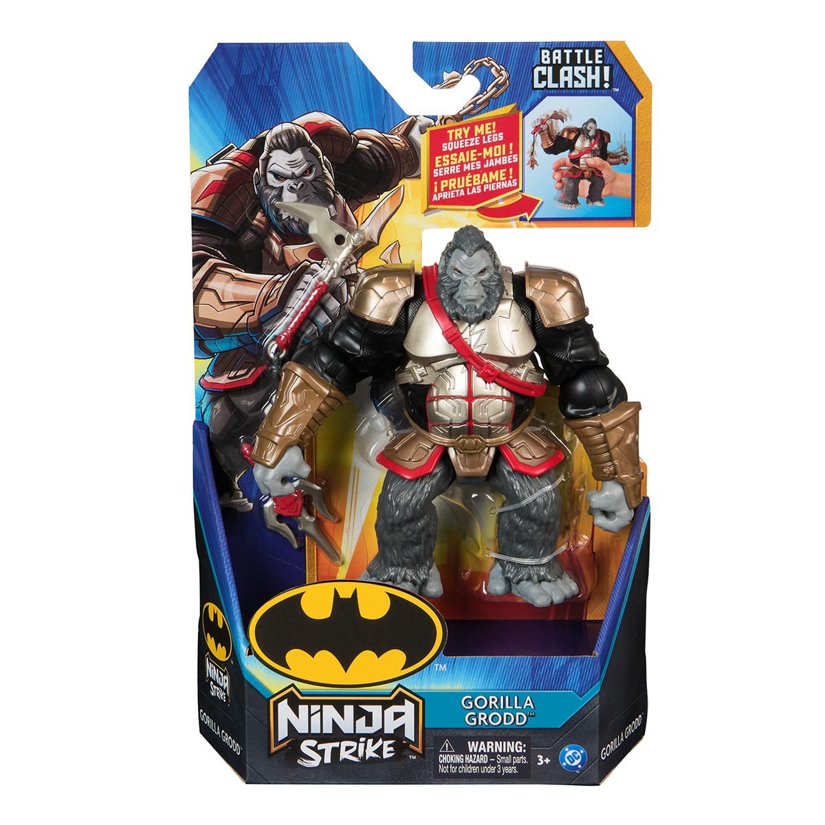 Boneco Gorilla de 15cm e Acessórios - Batman Ninja Strike Boneco Gorilla de 15cm e Acessórios - Batman Ninja Strike