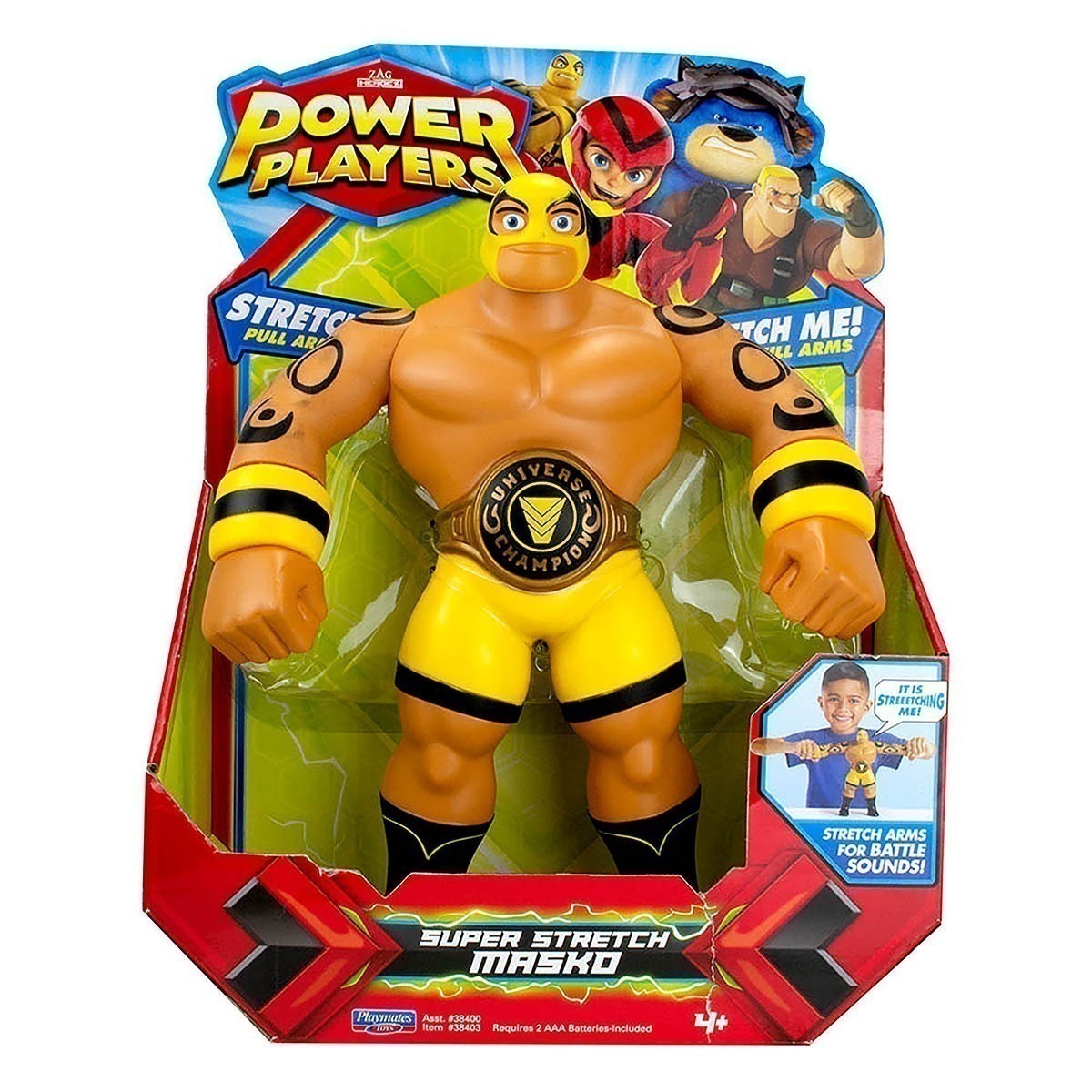 Power Players - Figura Articulada 25 Cm - Masko Power Players - Figura Articulada 25 Cm - Masko