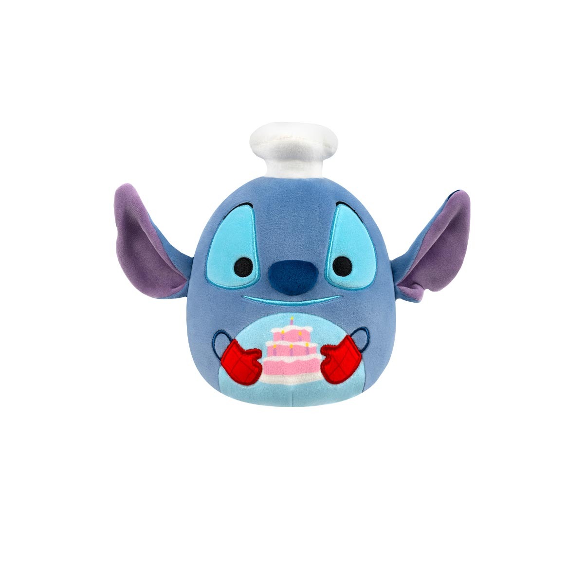 Pelúcia Stitch com Bolo de 16cm - Squishmallows Disney