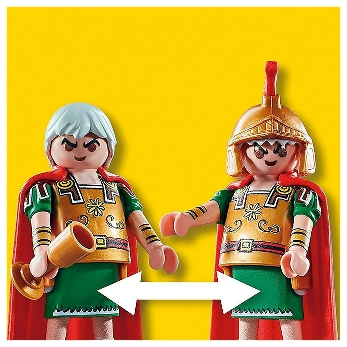 Playmobil - Tenda Do Lider Com Generais - Asterix - 71015