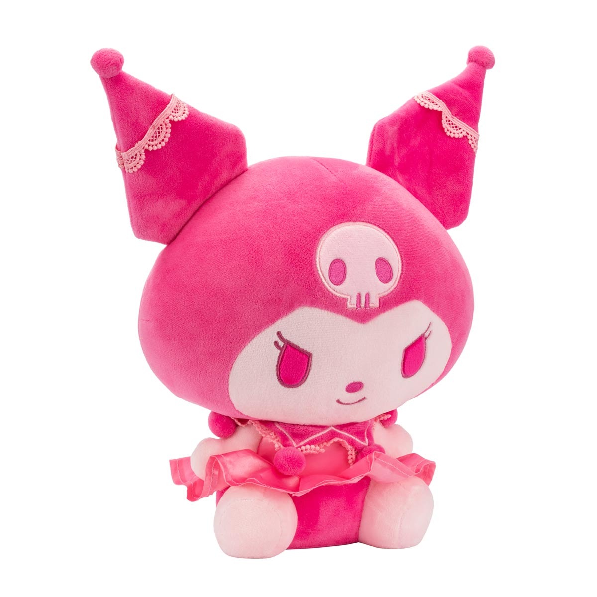 Pelúcia Rosa De 30Cm Da Kuromi - Hello Kitty E Amigos