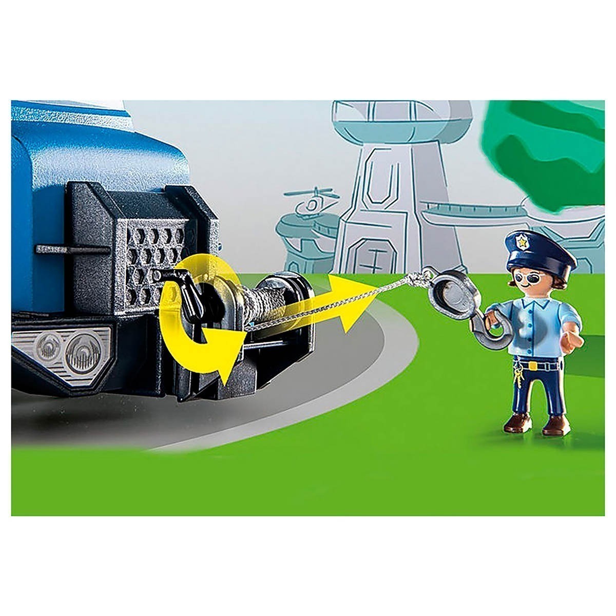 Playmobil - Caminhão Da Polícia - Duck On Call - 70912