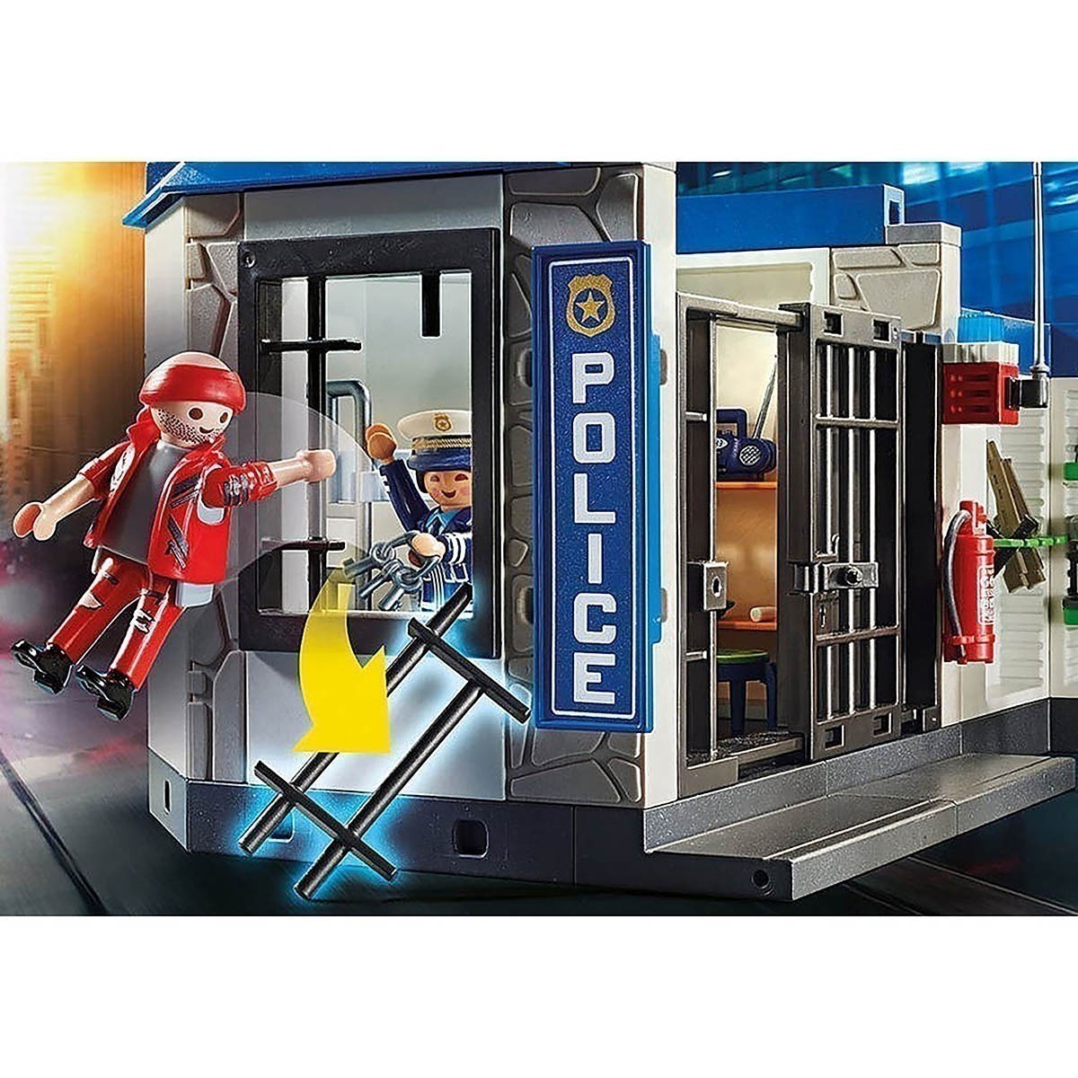 Playmobil - Fuga Da Prisão - City Action - 70568