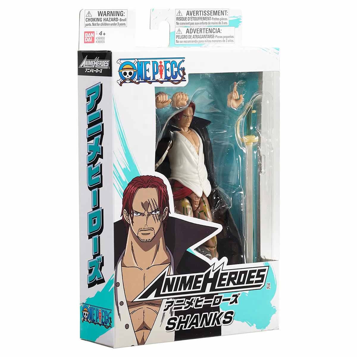 Boneco Articulado Shanks De 16Cm Colecionável - One Piece Boneco Articulado Shanks De 16Cm Colecionável - One Piece