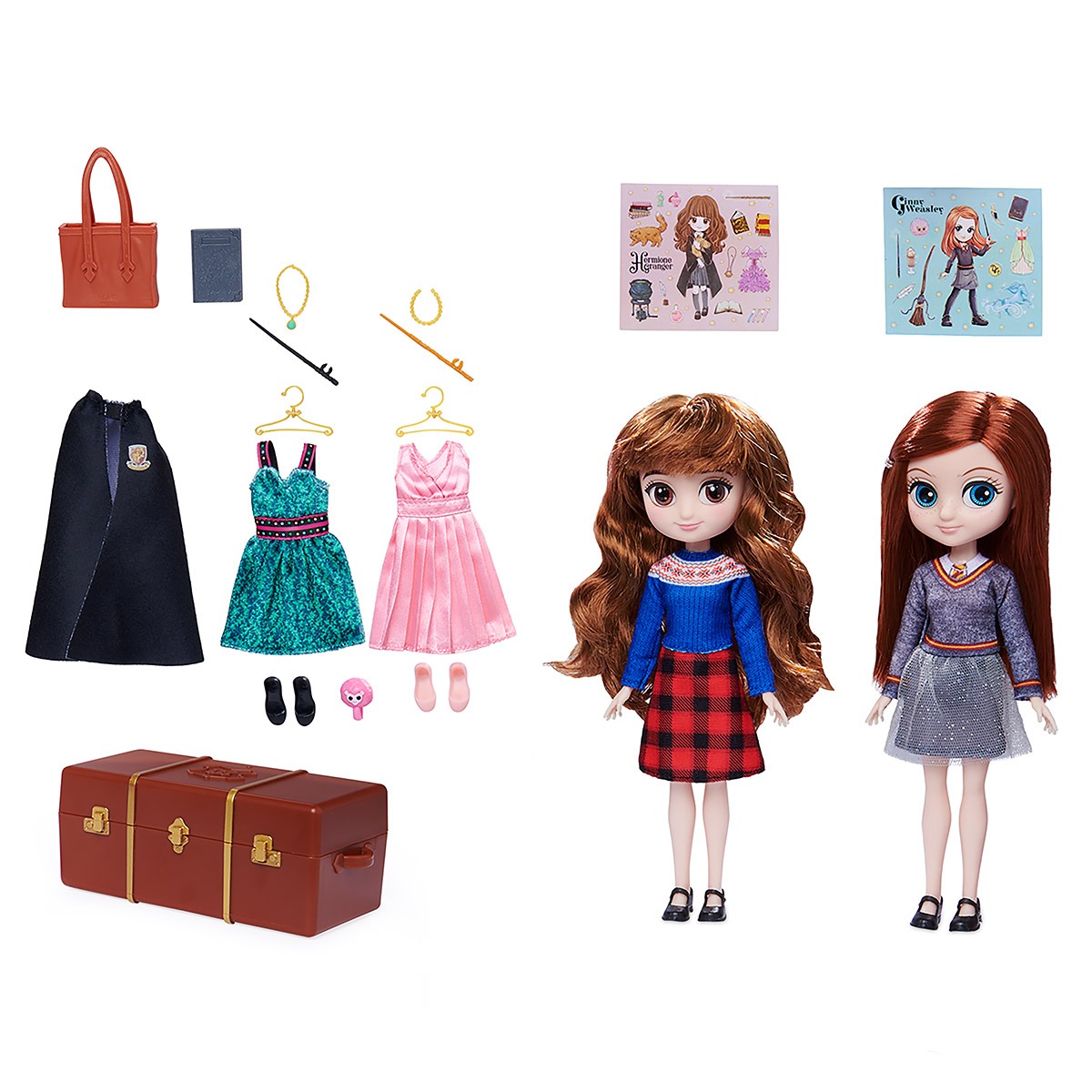 Harry Potter - Mega Set Com Hermione E Gina 20Cm