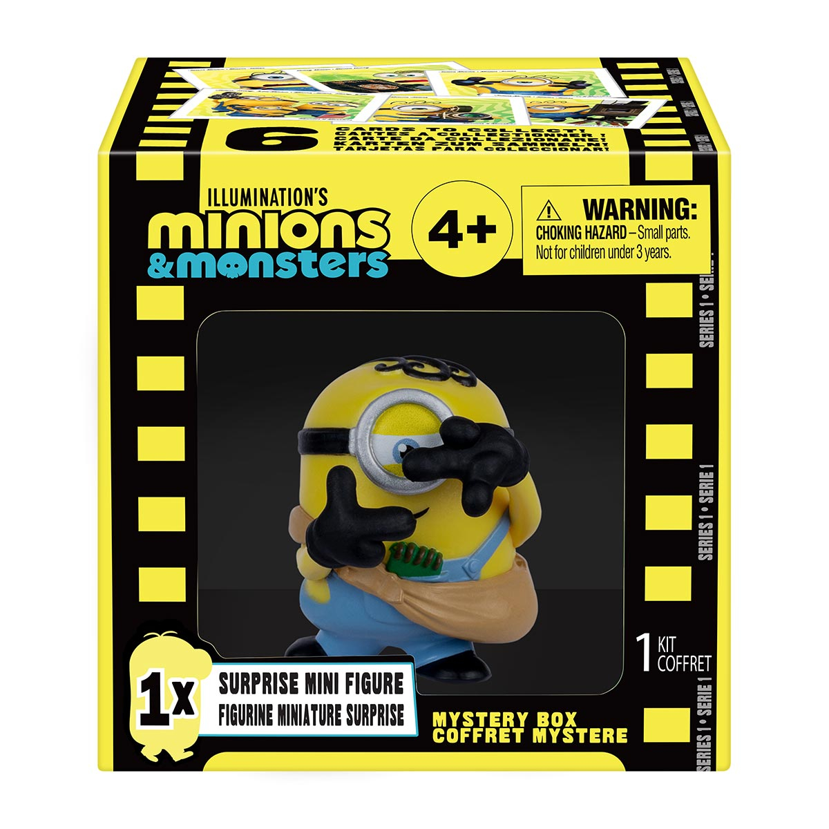 Mini Boneco Colecionável Minion James - Minions & Monstros