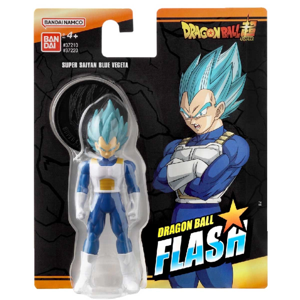 Dragon Ball - Boneco 10Cm Vegeta Super Saiyajin Azul - Sunny