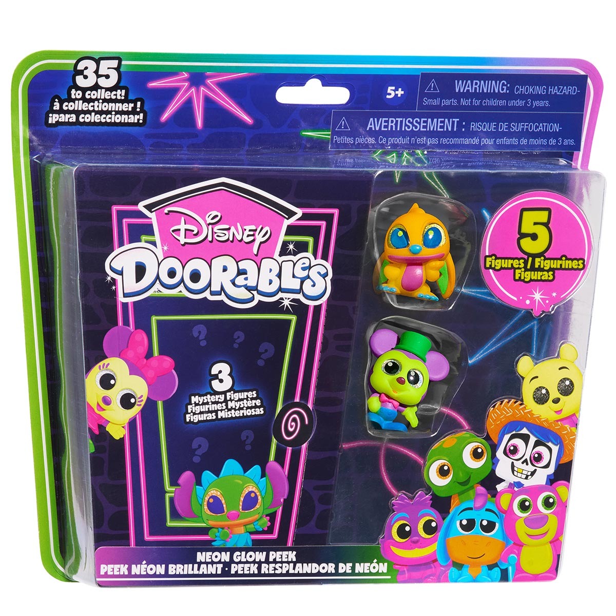 Bonecos Stitch, Mickey + 3 Supresa - Doorables