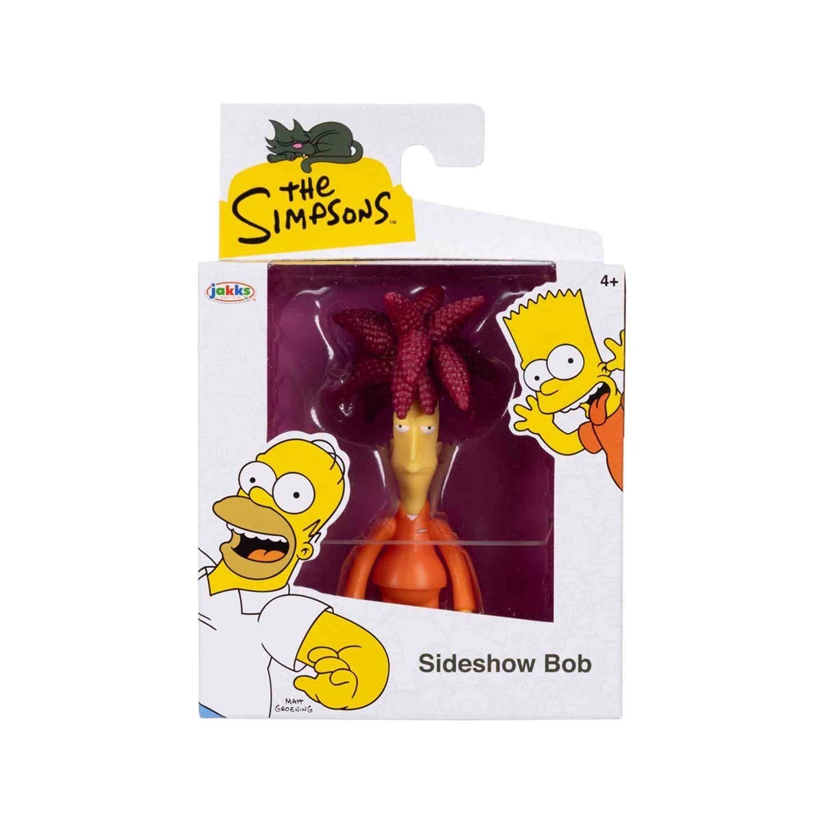 Boneco Articulado Sideshow Bob de 9cm - Os Simpsons