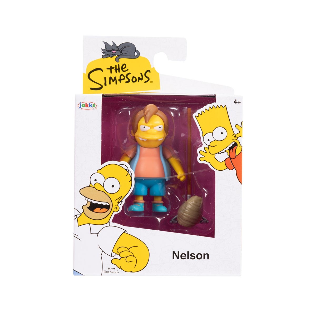 Boneco Nelson de 6cm - Os Simpsons Boneco Nelson de 6cm - Os Simpsons