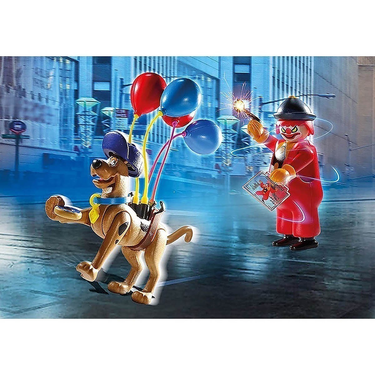 Playmobil - Aventura Com O Palhaço Fantasma - Scooby-Doo! - 70710
