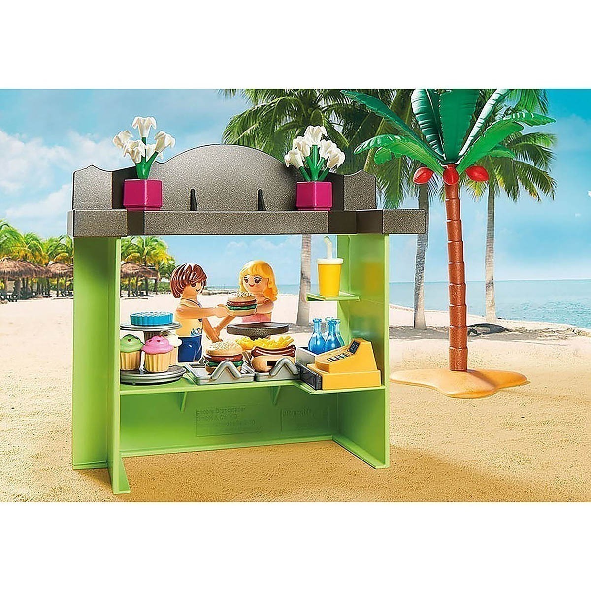 Playmobil - Lanchonete Beira Da Praia - Family Fun - 70437