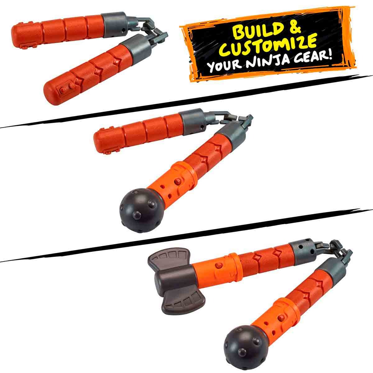 Bandana e Nunchaku Michelangelo - Tartarugas Ninja Mutations