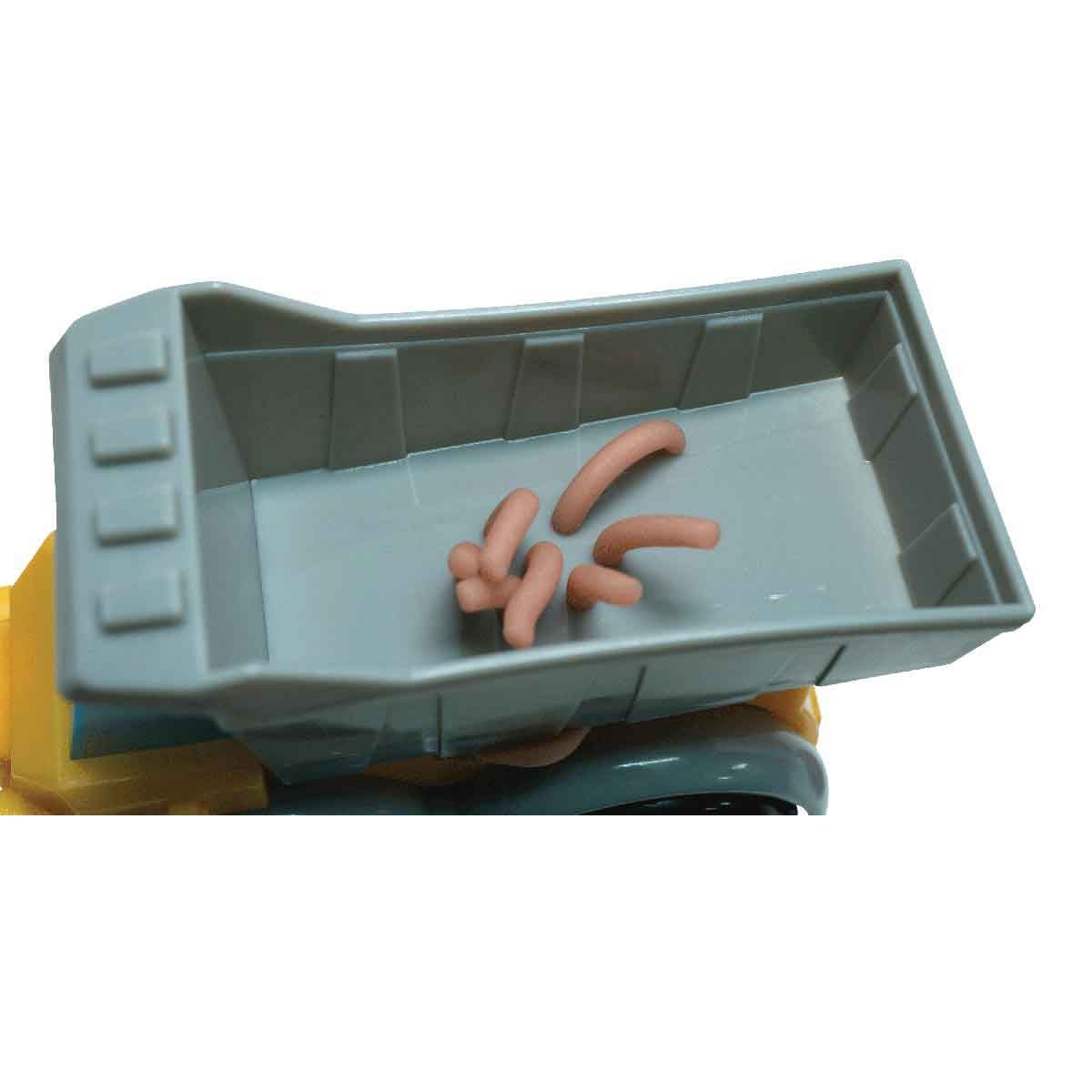 Caminhão De Obras Com 2 Massinhas - Ki Massa Caminhão De Obras Com 2 Massinhas - Ki Massa