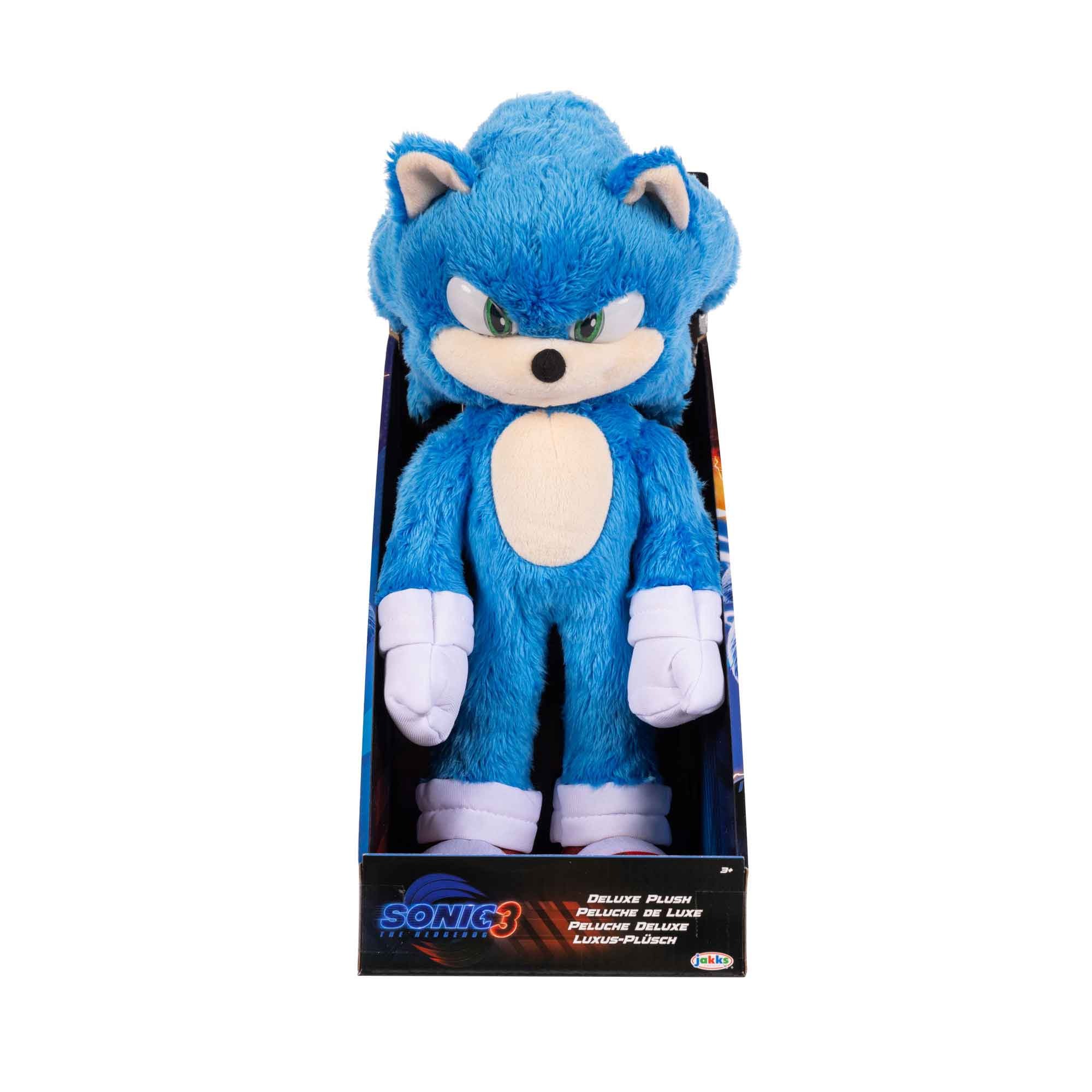 Pelúcia Deluxe Do Tails Clássico De 38Cm - Sonic 3: O Filme