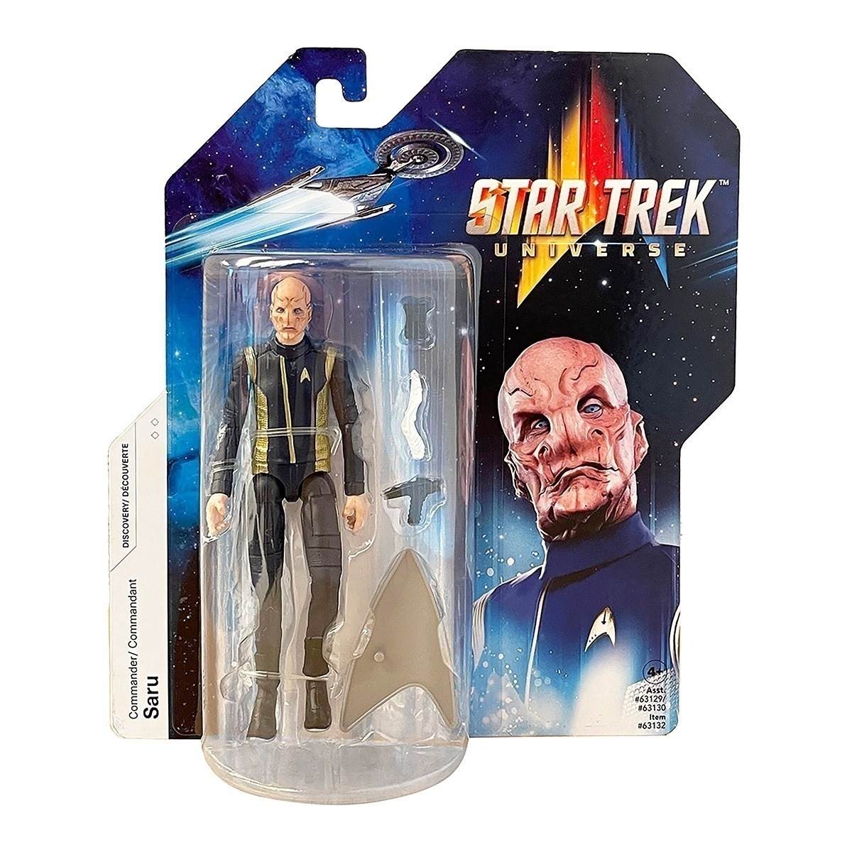 Star Trek Jornada Nas Estrelas Boneco 12Cm - Saru