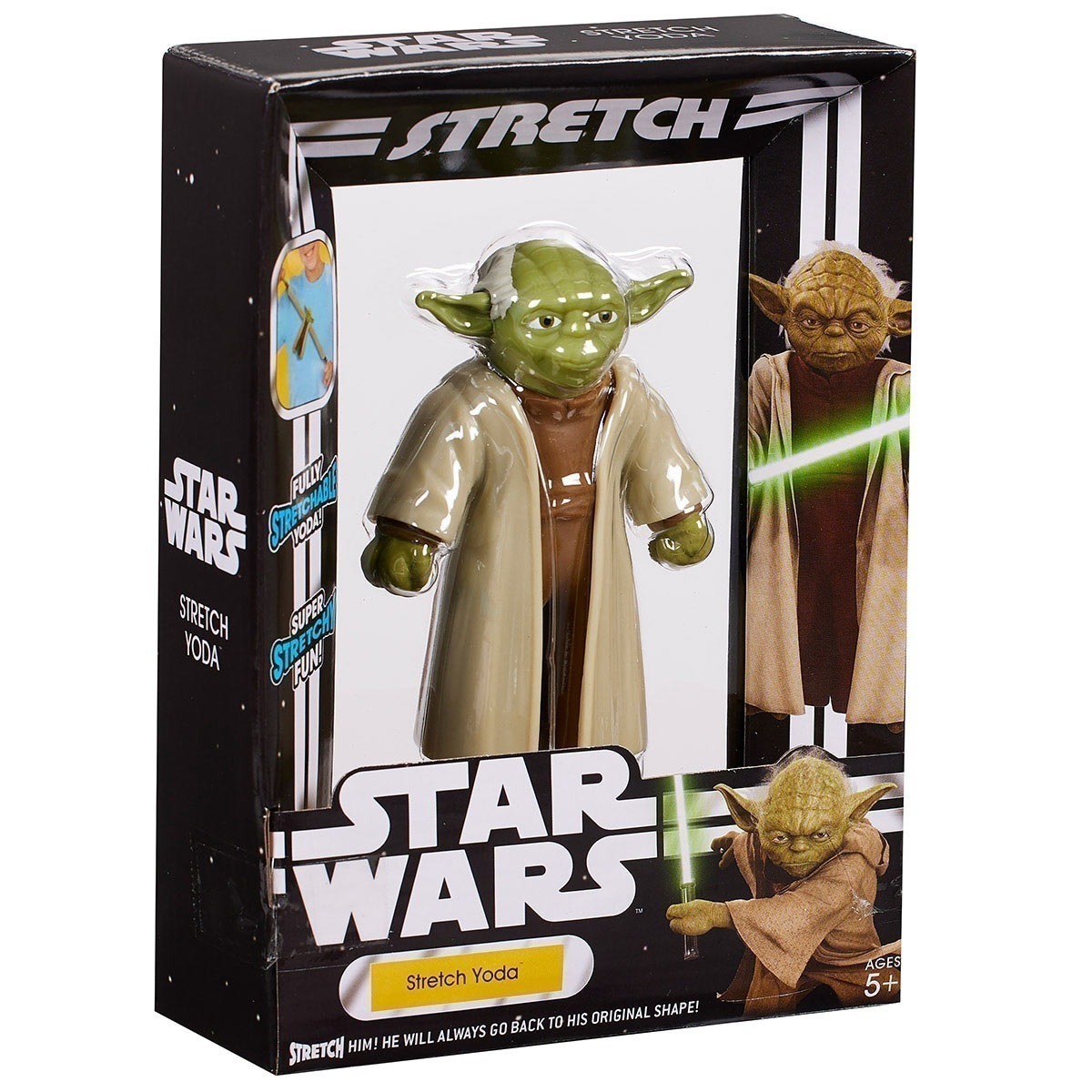 Stretch - Boneco Elástico De 12Cm Do Yoda - Star Wars