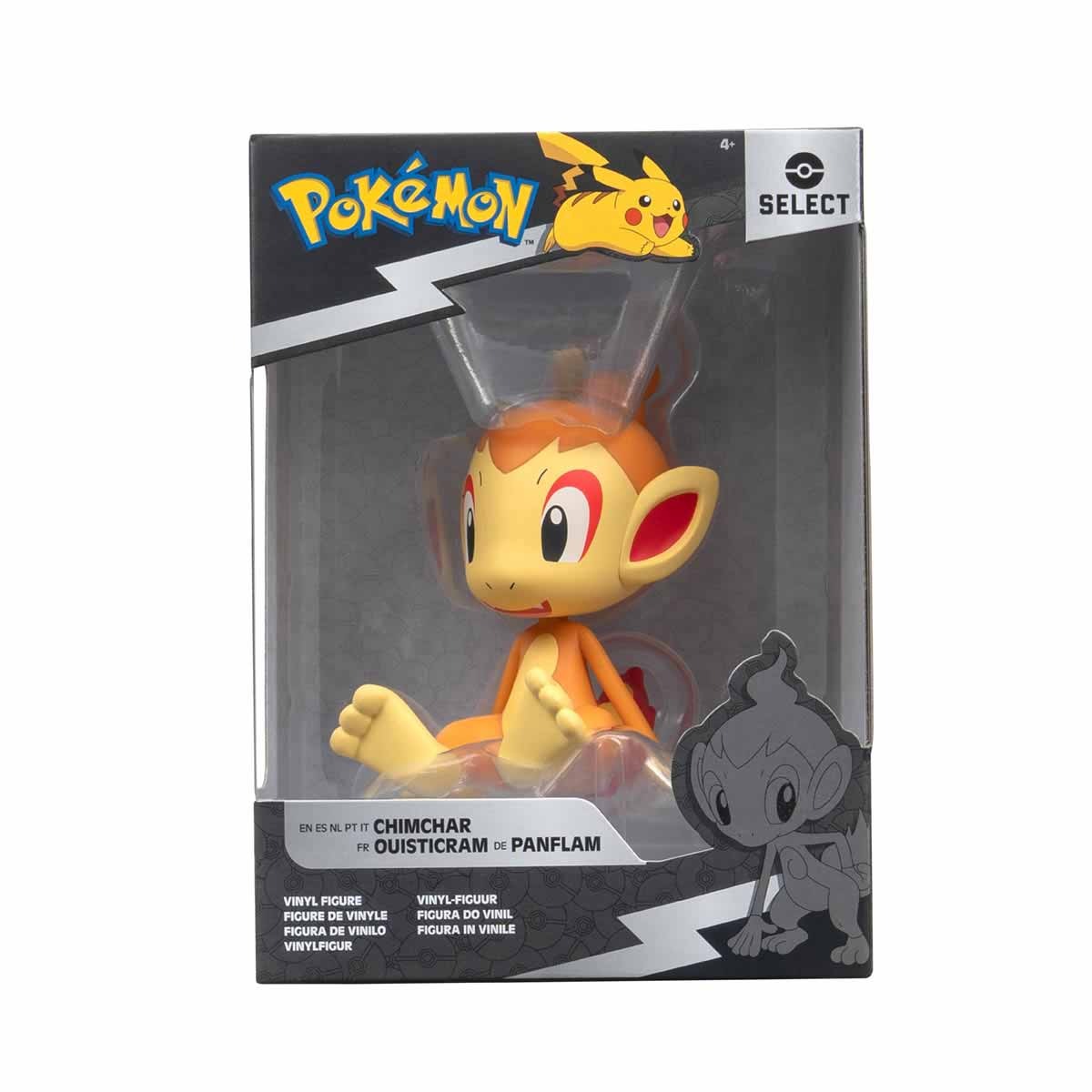 Boneco Chimchar De Vinil 10Cm - Pokémon Boneco Chimchar De Vinil 10Cm - Pokémon