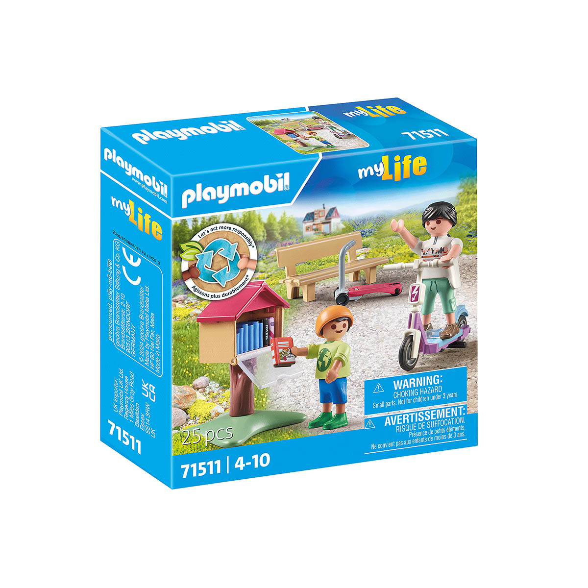 Troca de Livros - Playmobil My Life 71511