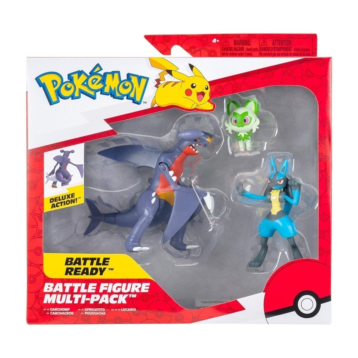 Pokemon - Multipack 3 Bonecos Campeas