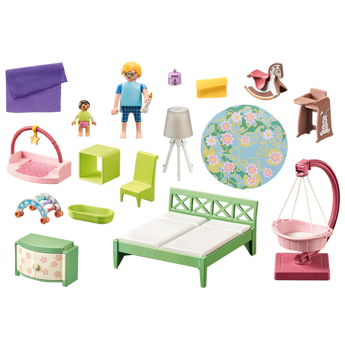 Quarto com Canto do Bebê - Playmobil My Life 71609
