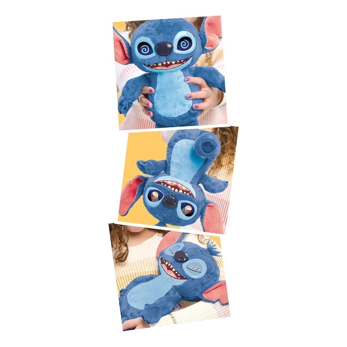 Stitch - Pelucia Interativa Com Olhos Emotivos