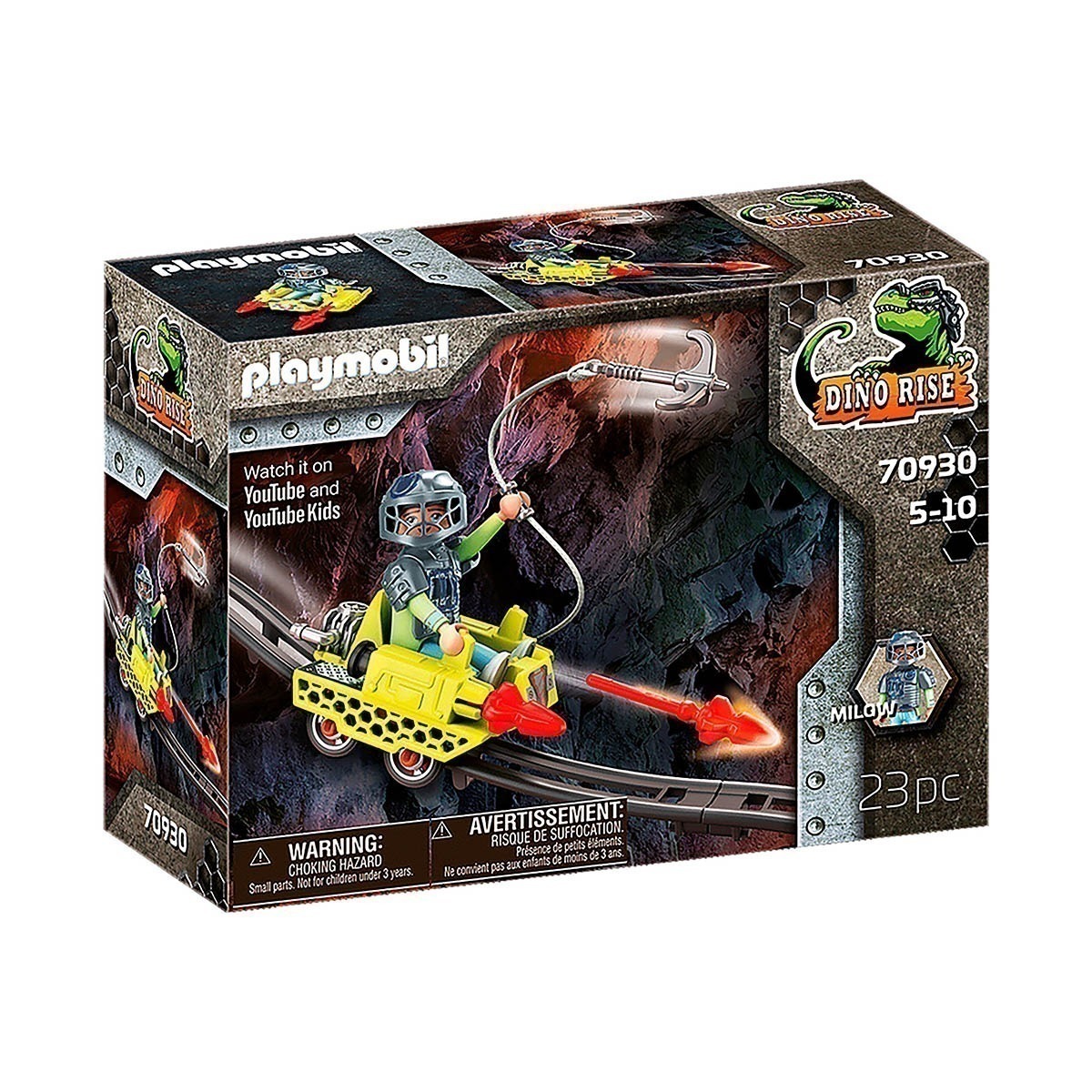 Playmobil - Cruzador De Mina - Dino Rise - 70930