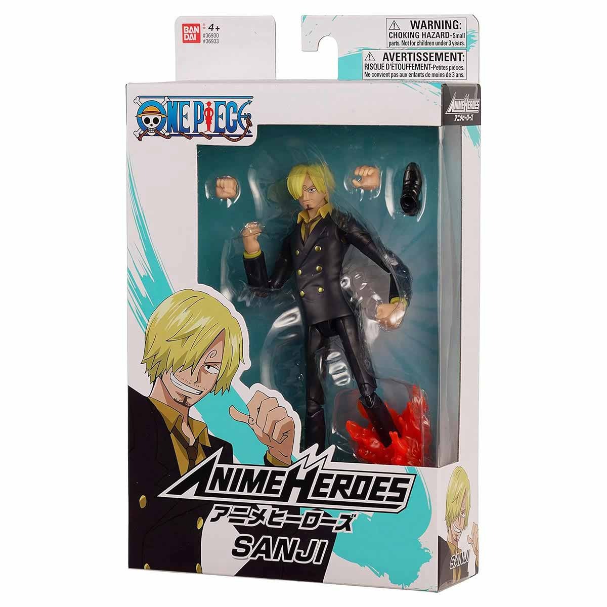 Boneco Articulado Sanji De 16Cm Colecionável - One Piece