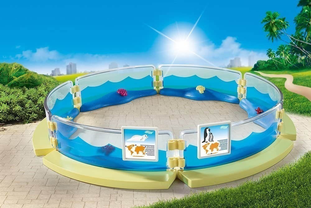 Playmobil - Cercado Para Aquário - Family Fun - 9063