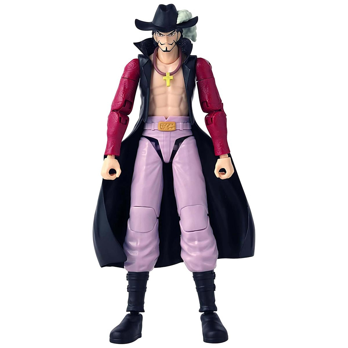 Boneco Dracule Mihawk de 16cm com Acessórios - One Piece